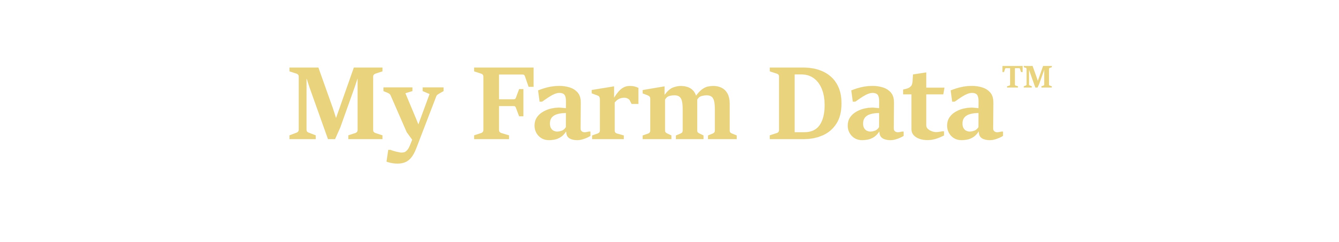 My Farm Data